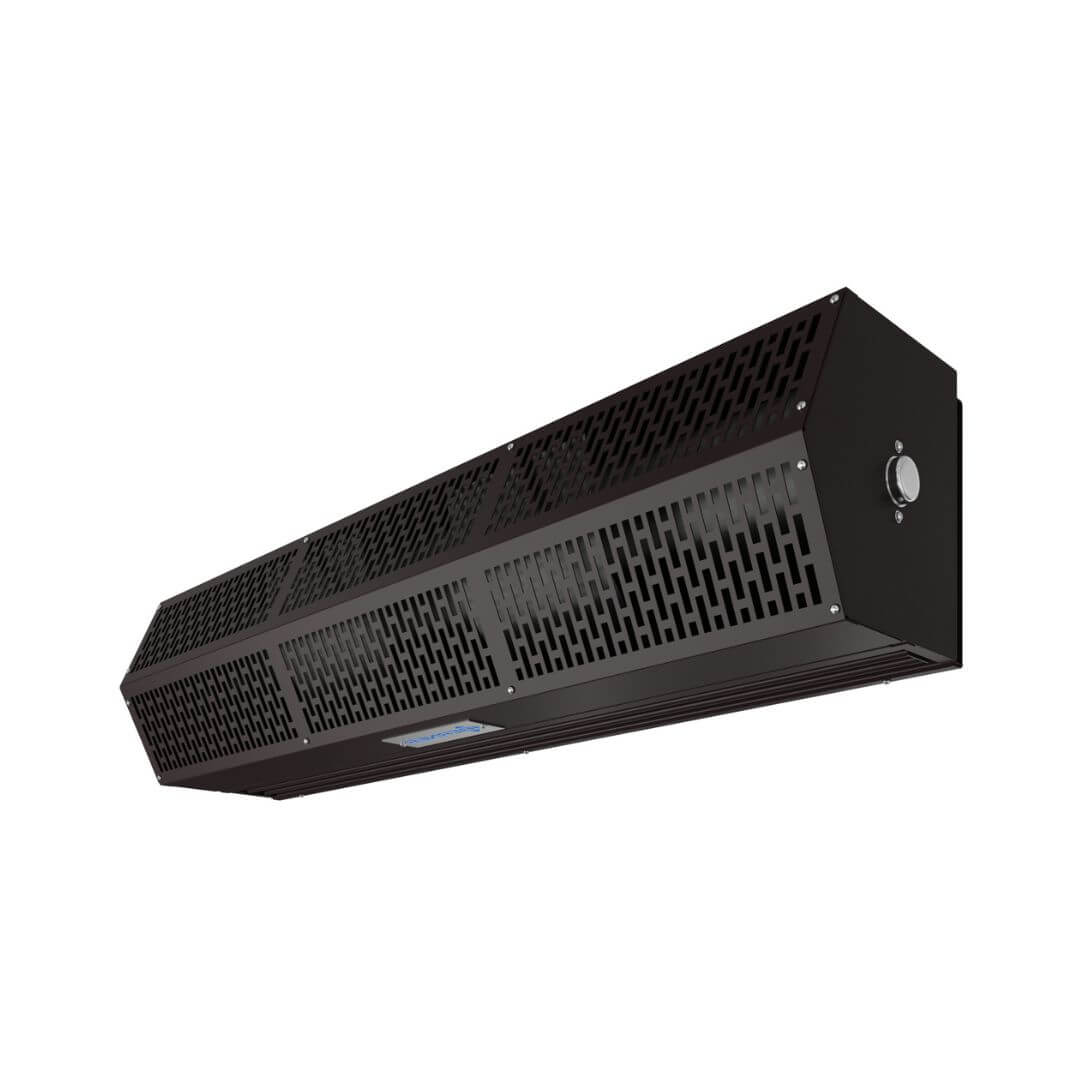 2 berner SLC07 1036 36 inch black air curtain