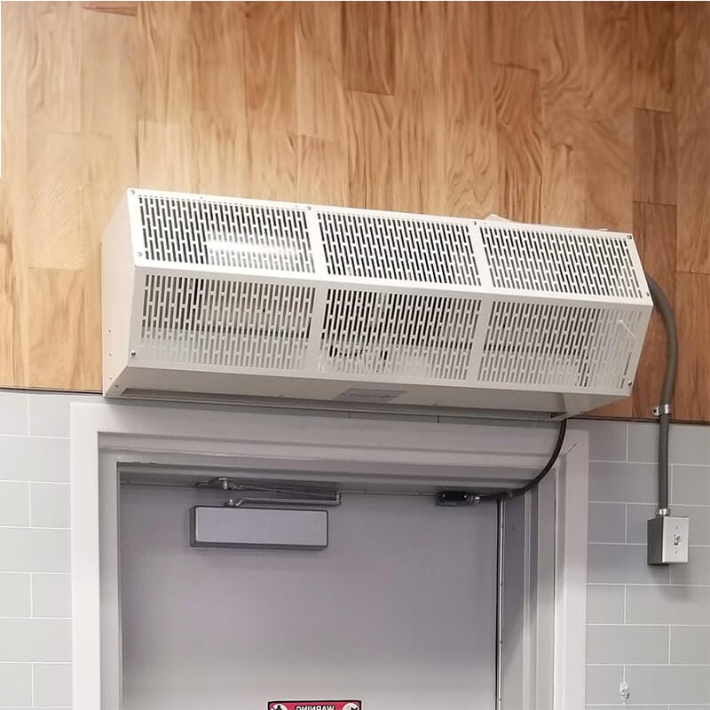 36-inch-air-curtain-over-door Berner SHD07-1036 over door air curtain, air door entrance