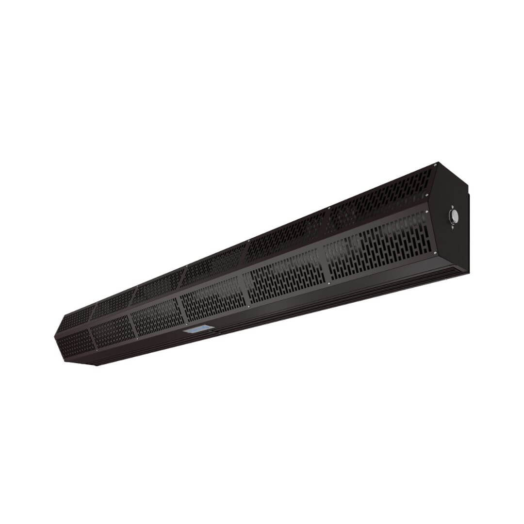 8 berner SLC07 1072 72 inch black air curtain