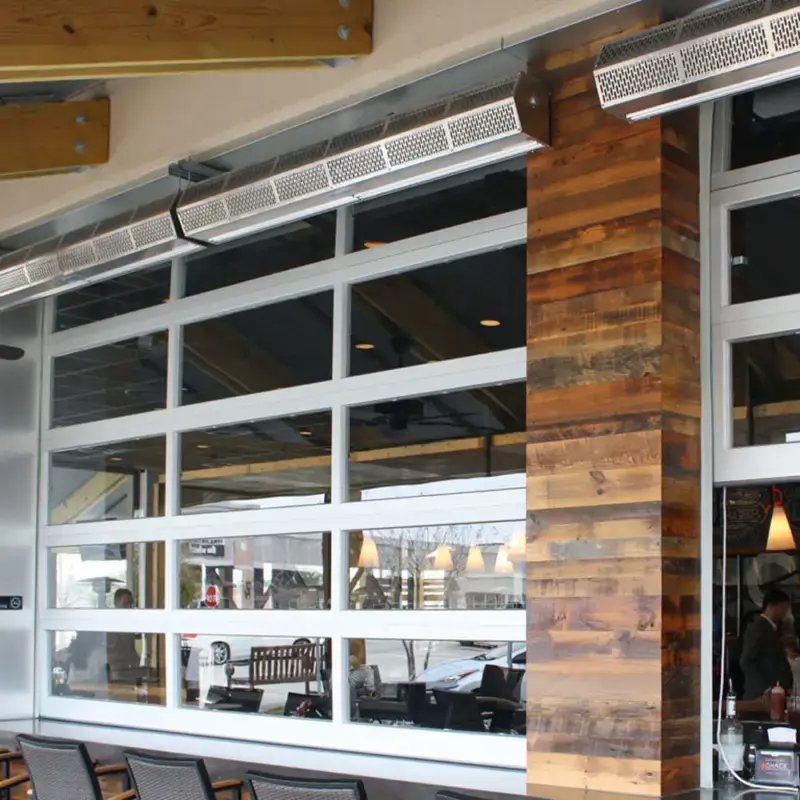restaurant air curtains