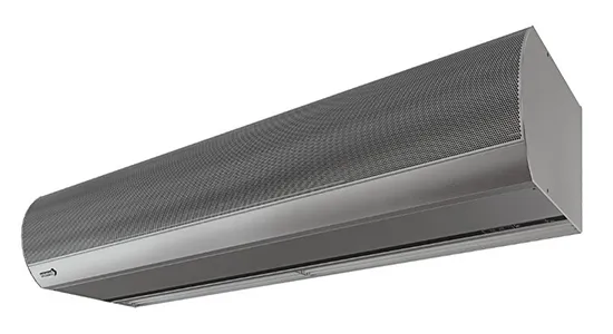 heated air curtain