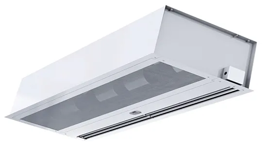 best recessed concealed air curtains